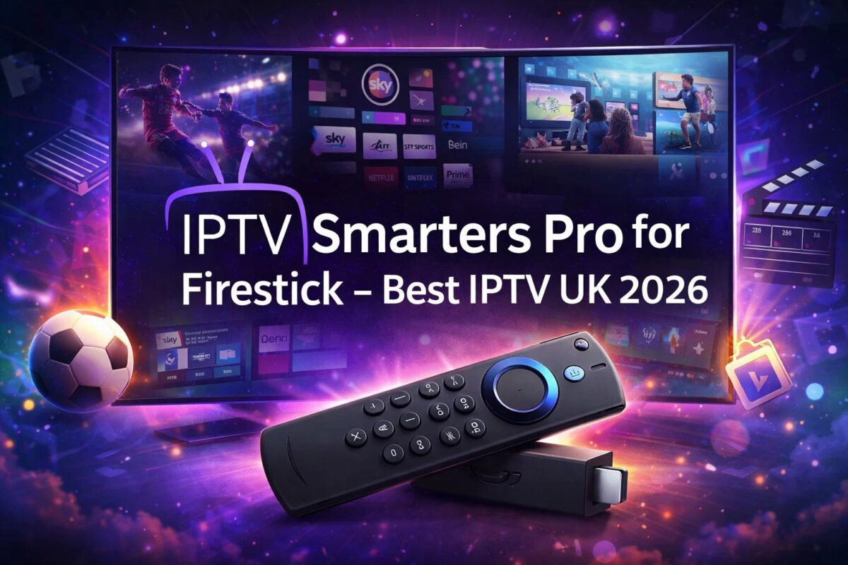 IPTV Smarters Pro for Firestick – Best IPTV UK 2026