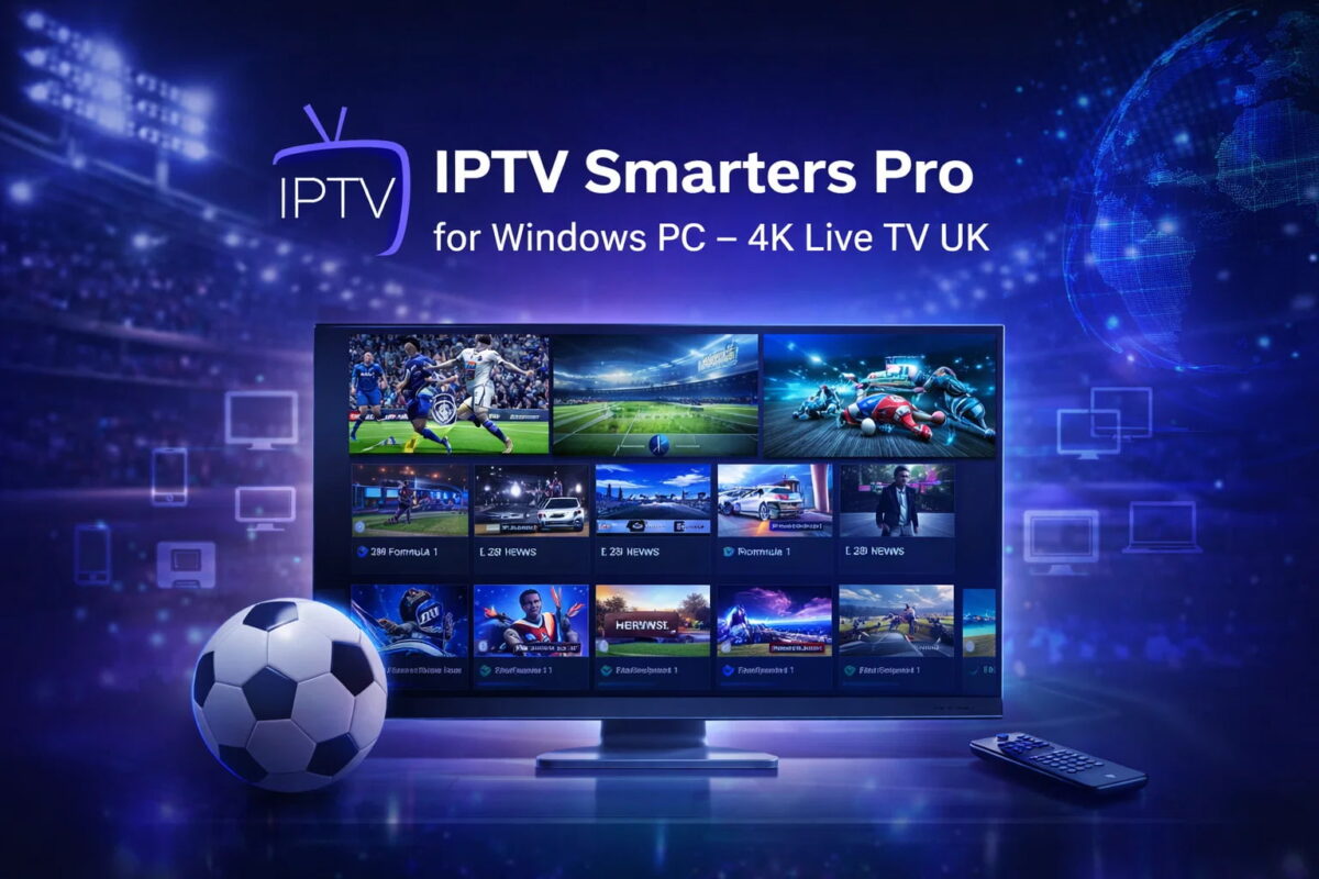 IPTV Smarters Pro for Windows PC – 4K Live TV UK