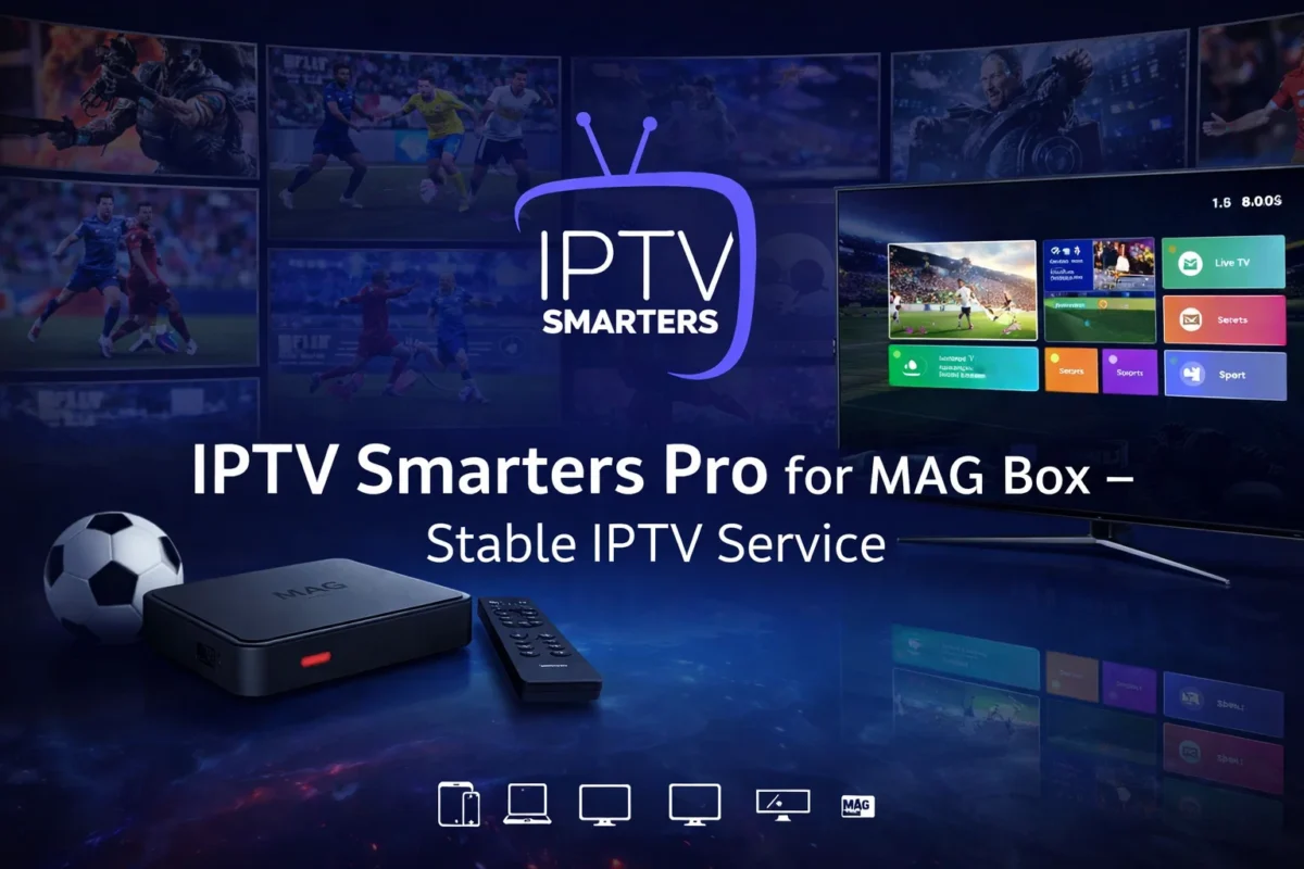 IPTV Smarters Pro for MAG Box – Stable IPTV Service