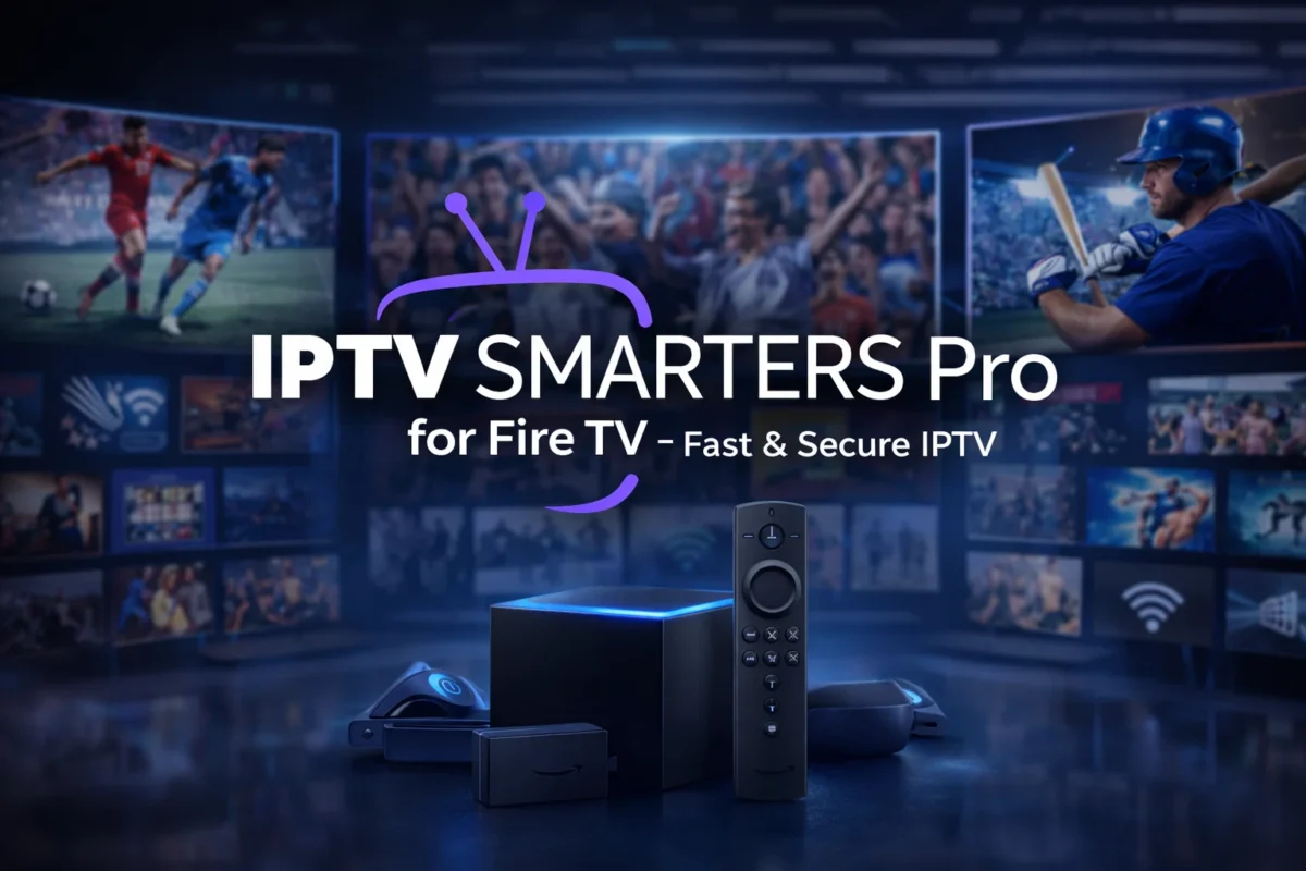 IPTV Smarters Pro for Fire TV – Fast & Secure IPTV