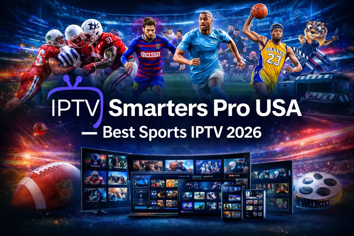 IPTV Smarters Pro USA – Best Sports IPTV 2026