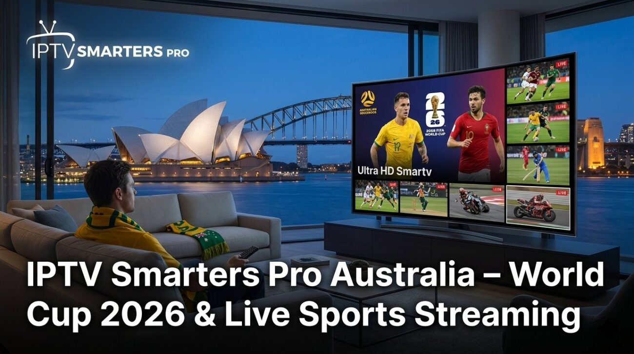 IPTV Smarters Pro Australia – World Cup 2026 & Live Sports Streaming
